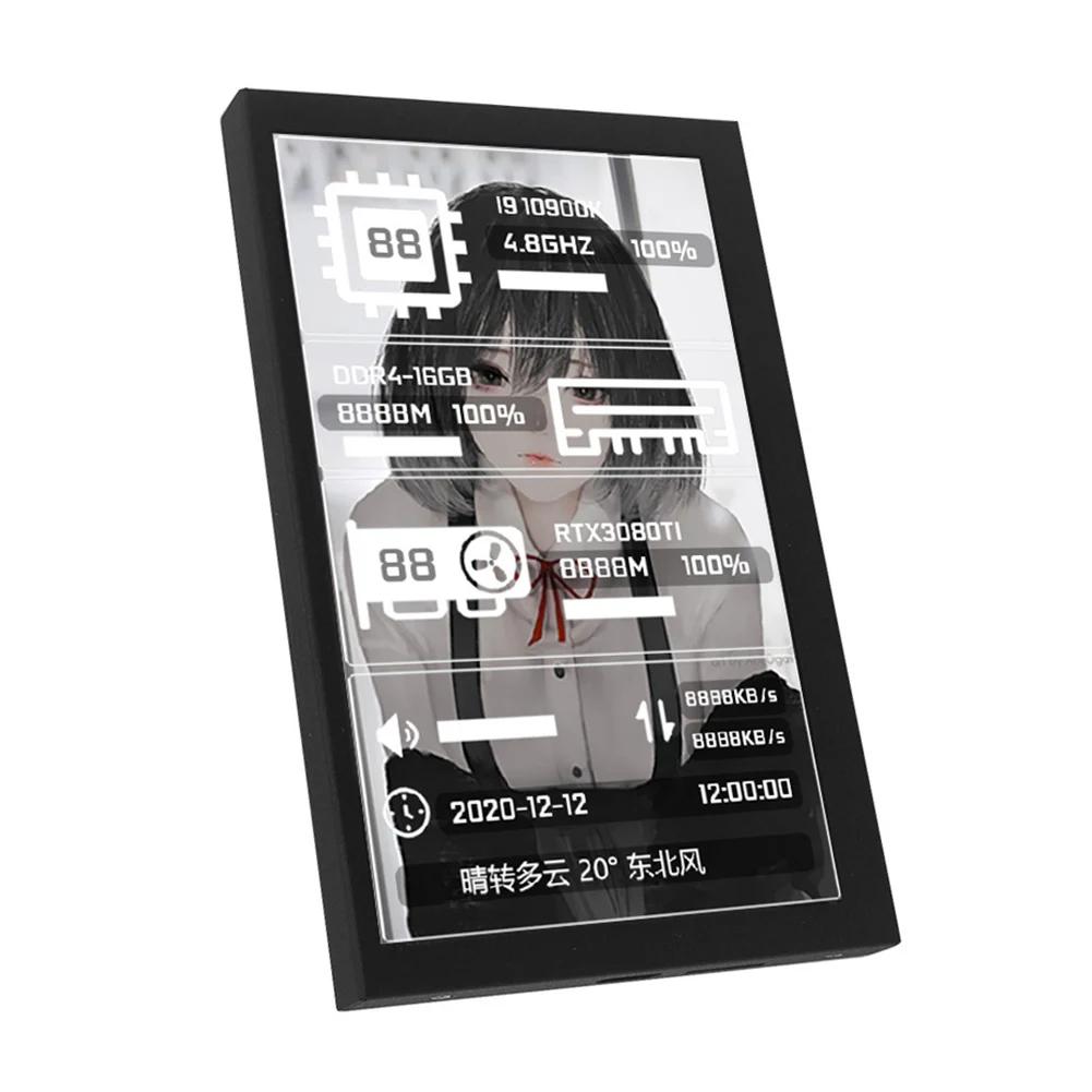 ǻ ̽ PC µ ÷, IPS CŸ  ȭ, AIDA64  ÷, 800x480  , 5.0 ġ